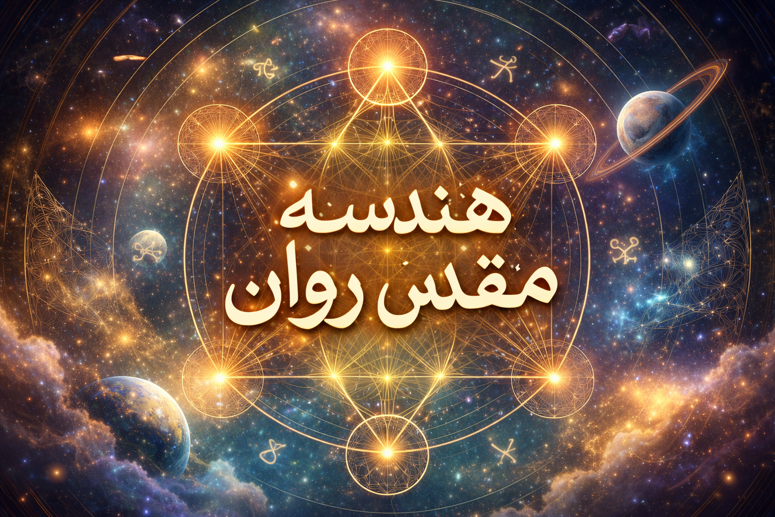 هندسه مقدس روان | زوایای سیارات و گفتگوی درونی انسان